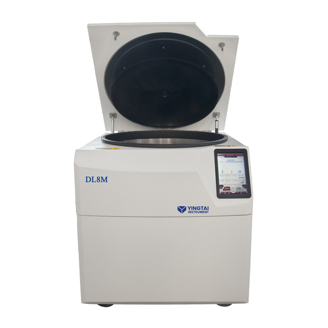 DL8M 10-inch Screen High-Capacity Refrigerated Centrifuge for Lab Use - CE & ISO Certified